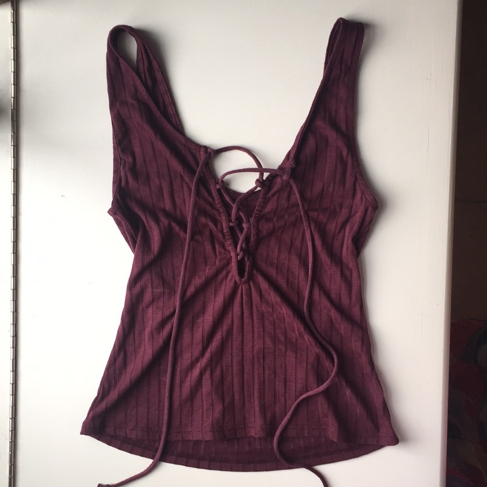Urban Outfitters Red Crop Top - Small